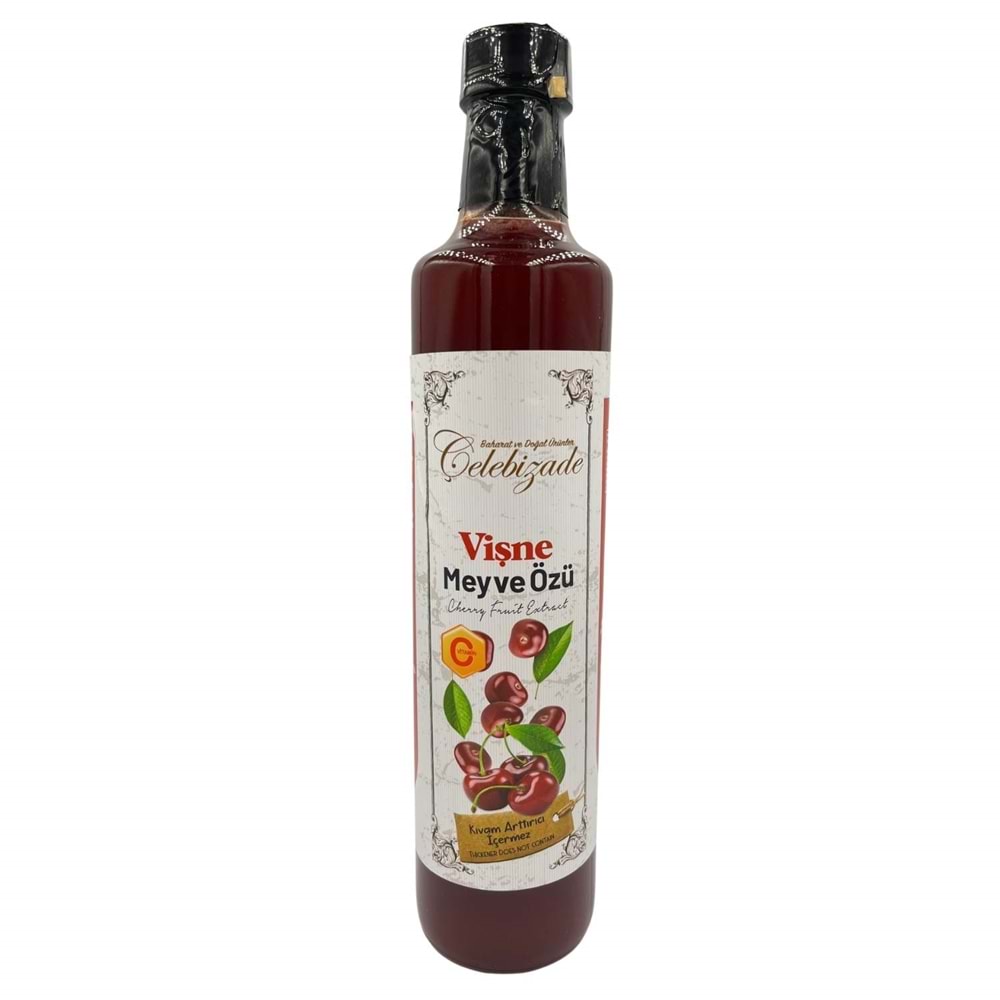 Çelebizade Vişne Meyve Özü 650 Gr