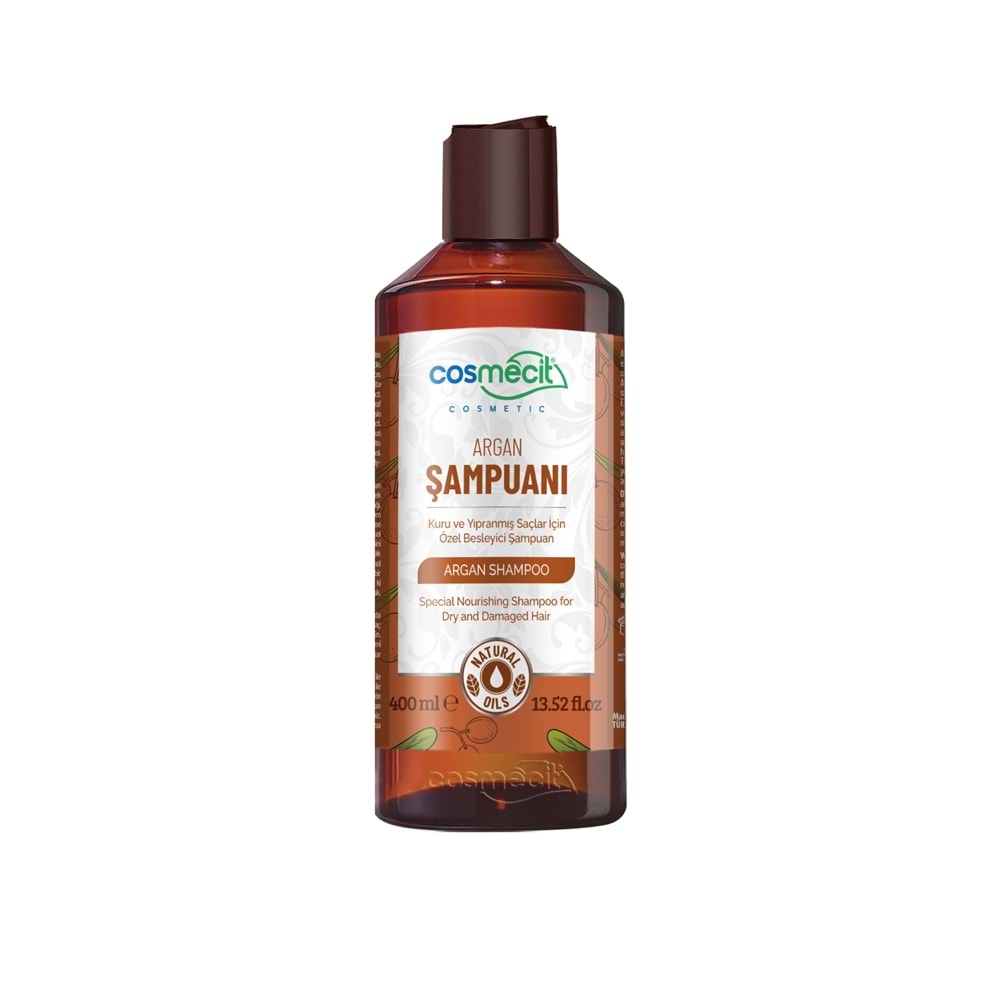 Cosmecit Organik Argan Yağlı Şampuan 400 ML
