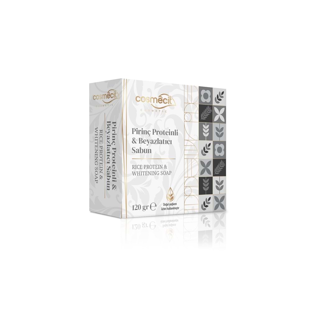 Cosmecit Pirinç Proteinli & Beyazlatıcı Sabun 120 Gr