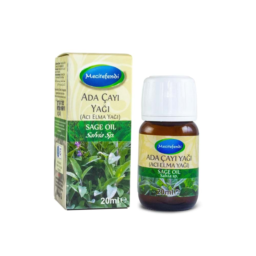 Mecitefendi Adaçayı Acı Elma Yağı 20 ML