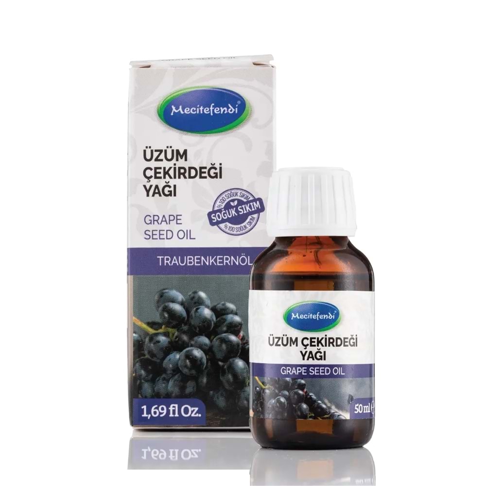 Mecitefendi Üzüm Çekirdeği Yağı 50 ML