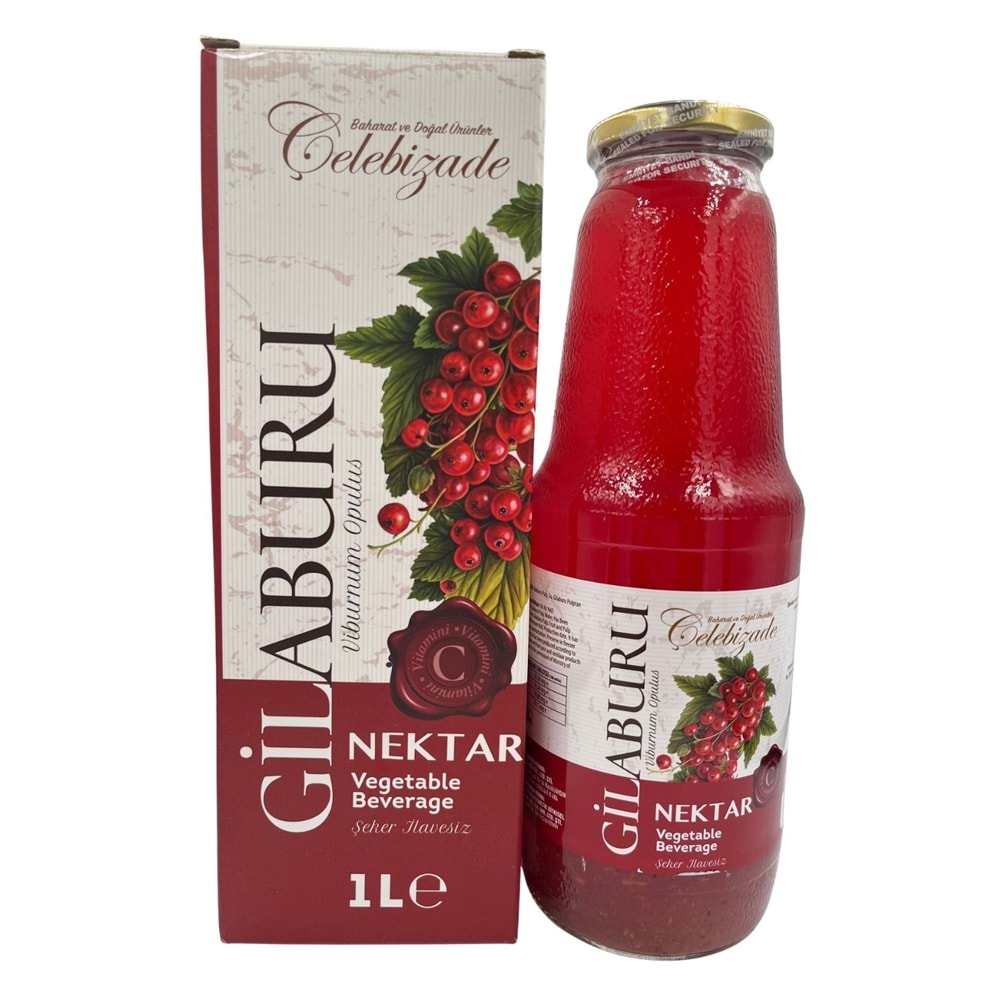 Çelebizade Gilaburu Nektar 1 Lt