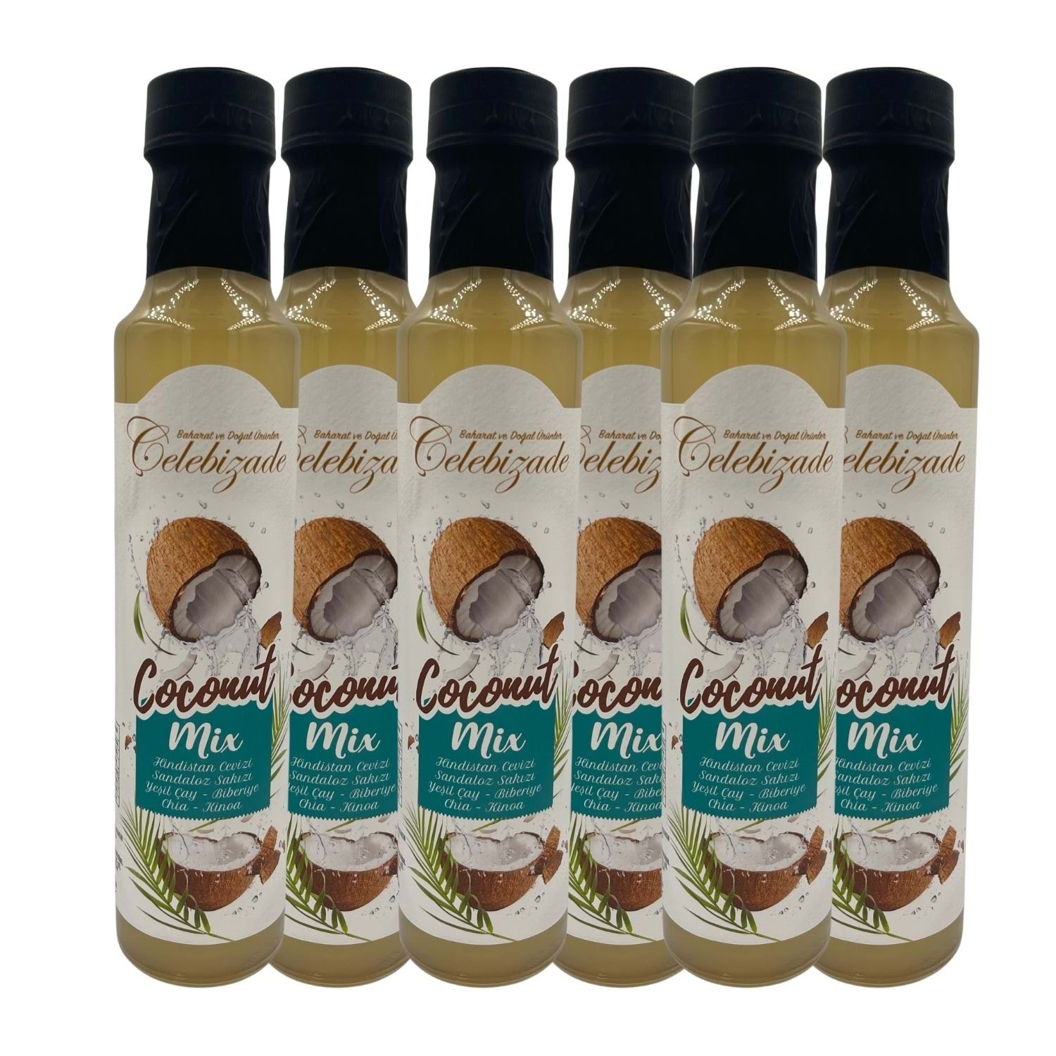 Çelebizade Coconut Mix 250 ML X 6 Adet