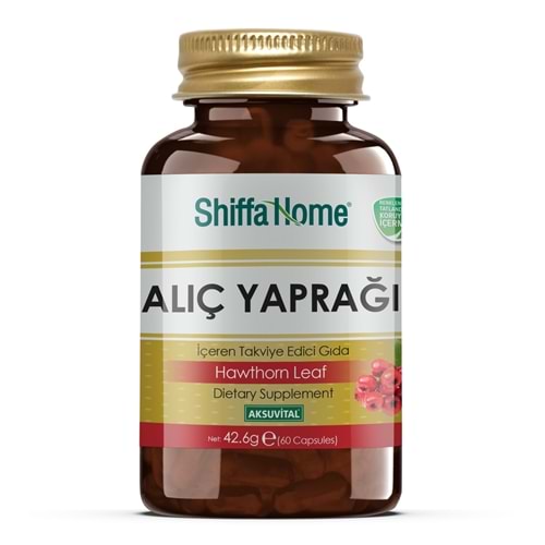 Shiffa Home Alıç Yaprağı Ekstresi 42,6 Gr 60 Kapsül