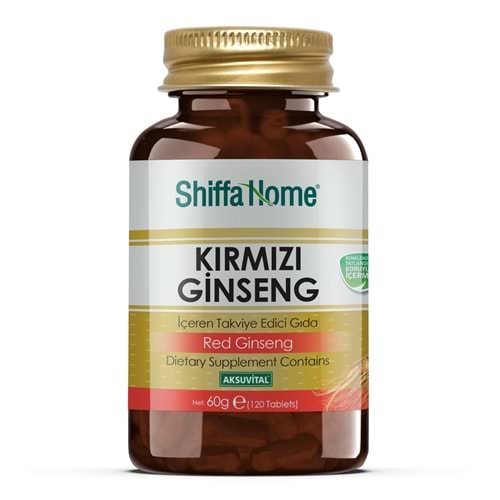Shiffa Home Kırmızı Ginseng 60 Gr 60 Kapsül