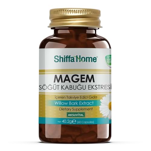 Shiffa Home Magem Söğüt Kabuğu Ekstresi 40,2 Gr 60 Kapsül