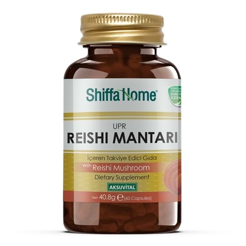 Shiffa Home UPR Reishi Mantarı 40,8 Gr 60 Kapsül