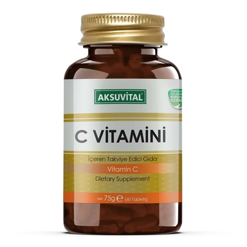 Aksu Vital C Vitamini 75 Gr 60 Kapsül