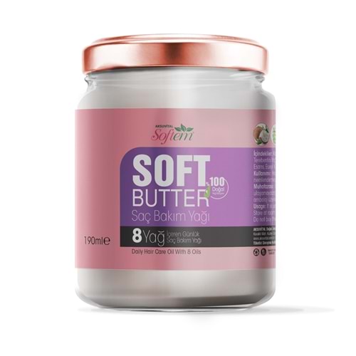 Softem Softbutter Saç Bakım Yağı 190 ML