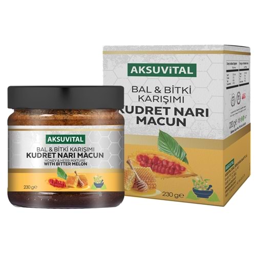 Aksu Vital Bal Bitki Karışımı Kudret Narı Macun 230 Gr