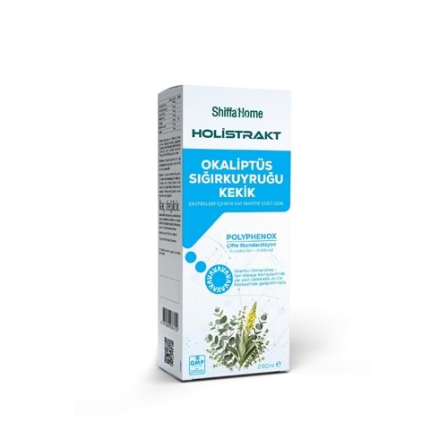Shiffa Home Holistrakt Okaliptus Sığırkuyruğu Kekik Ekstreleri İçeren Sıvı Takviye Edici Gıda 250 ML