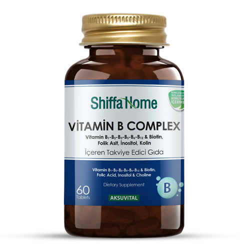 Shiffa Home Vitamin B Complex 60 Kapsül