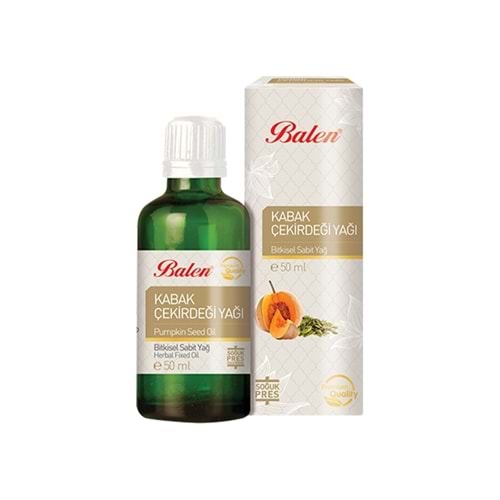 Balen Kabak Çekirdeği Yağı 50 ML
