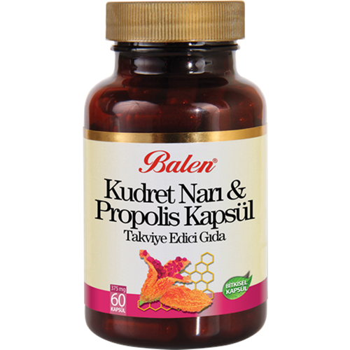 Balen Kudret Narı & Propolis 375 Mg 60 Kapsül