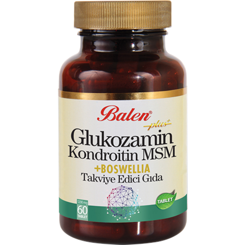 Balen Glukozamin & Kondroitin & MSM & Boswellıa 1200 Mg 60 Tablet