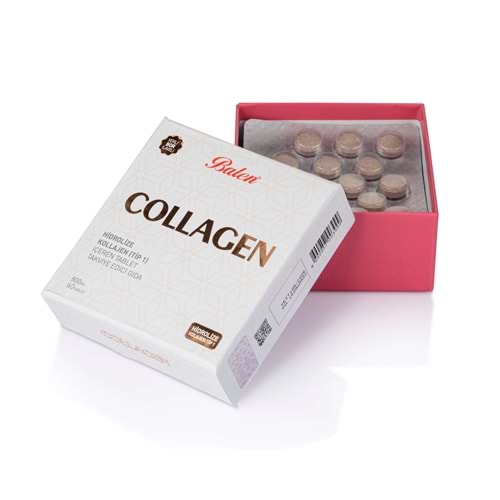 Balen Collagen Hidrolize Kollajen Tip 1 800 Mg 60 Tablet