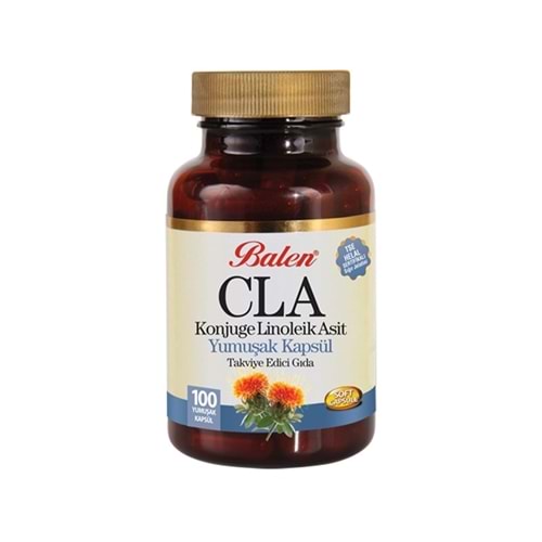 Balen CLA Konjuge Linoleik Asit 1380 Mg 100 Yumuşak Kapsül