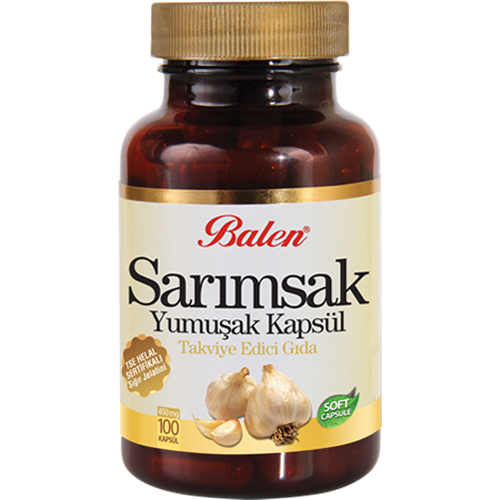 Balen Sarımsak Yağı 450 Mg 100 Yumuşak Kapsül
