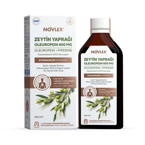 Novlex Zeytin Yaprağı Ekstresi 250 ML