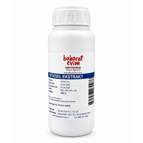 Papatya Ekstrakt 500 GR