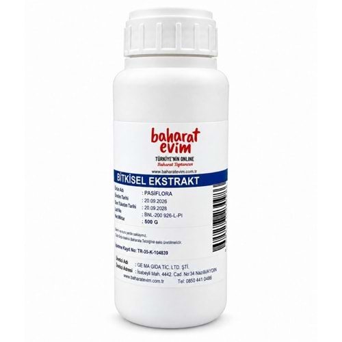 Pasiflora Ekstrakt 500 GR