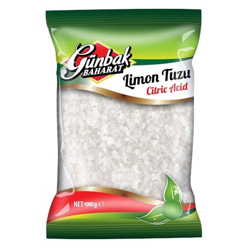 Günbak Limon Tuzu 5No Paket 1 Kg