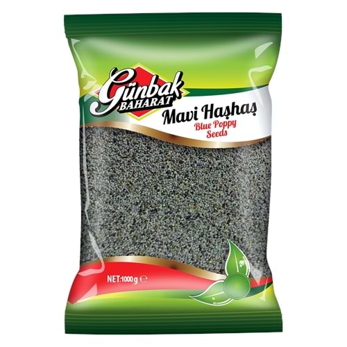 Günbak Mavi Haşhaş Paket 1 Kg