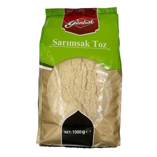Günbak Sarımsak Toz Paket 1 Kg