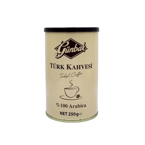 Günbak Türk Kahvesi Teneke 250 Gr