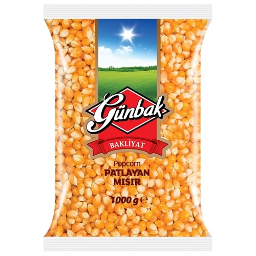 Günbak Mısır Popcorn Paket 1 Kg