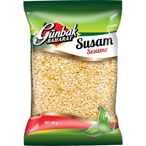 Günbak Susam Kutu 80 Gr X 12 Adet