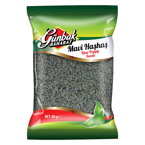 Günbak Mavi Haşhaş Kutu 80 Gr 12 Adet