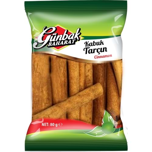 Günbak Çubuk Tarçın Kutu 80 Gr X 12 Adet