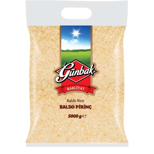 Günbak Baldo Pirinç Dökme 5 Kg