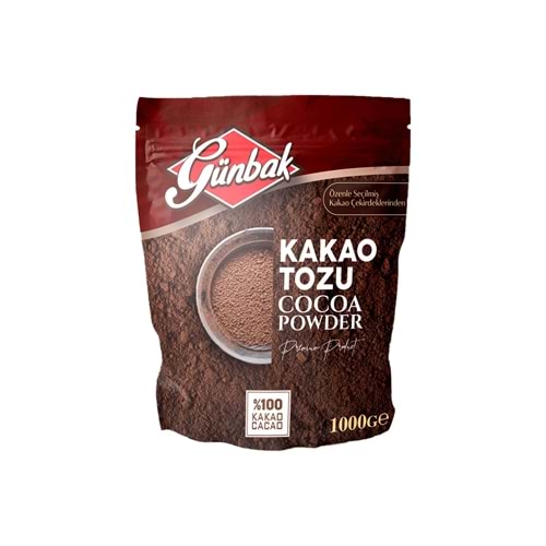 Günbak Kakao Tozu Paket 1 Kg