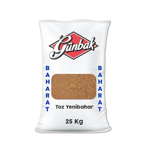 Günbak Toz Yenibahar Çuval 25 Kg