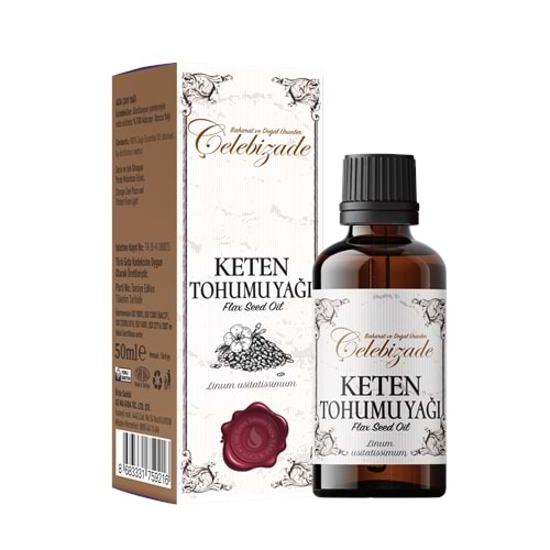 Çelebizade Keten Tohumu Yağı 50 ML