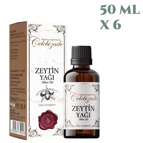 Çelebizade Zeytinyağı 50 ML X 6 Adet