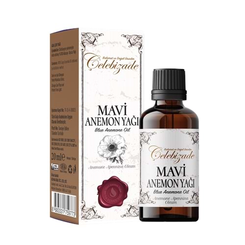 Çelebizade Mavi Anemon Yağı 20 ML