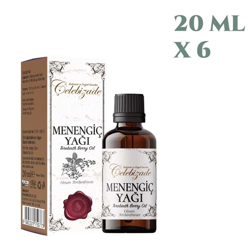 Çelebizade Menengiç Yağı 20 ML X 6 Adet