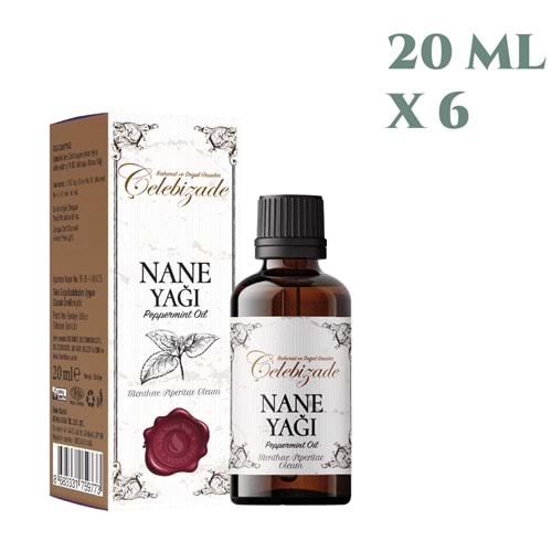 Çelebizade Nane Yağı 20 ML X 6 Adet