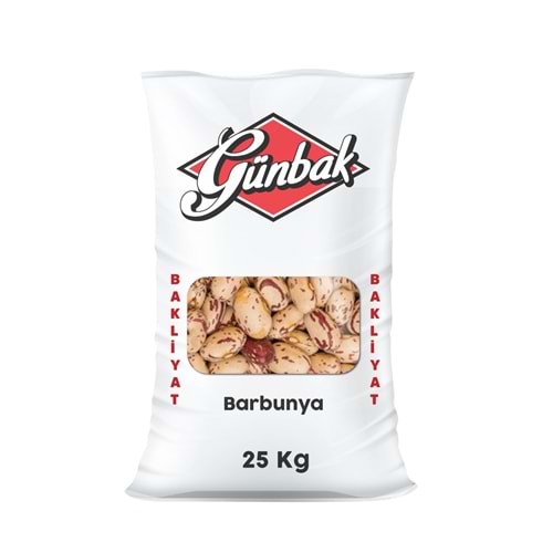 Günbak Barbunya Çuval 25 Kg