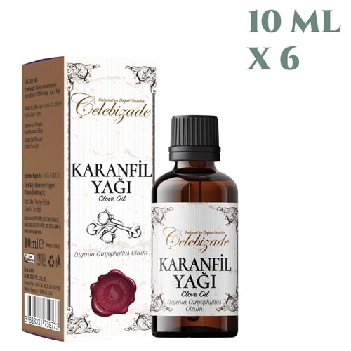 Çelebizade Karanfil Yağı 10 ML X 6 Adet