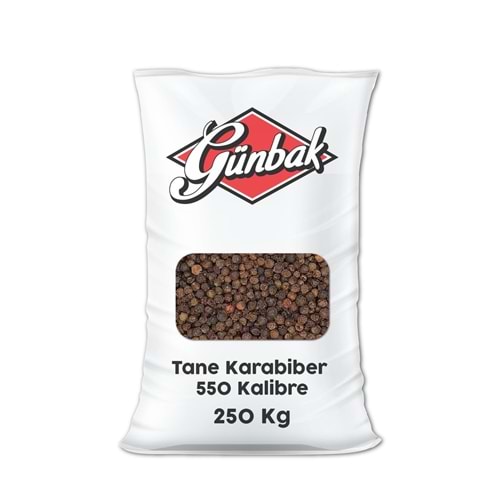 Günbak Tane Karabiber 550 Kalibre 250 Kg
