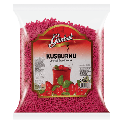 Günbak Kuşburnu Aromalı GRANÜL İçecek 250 Gr