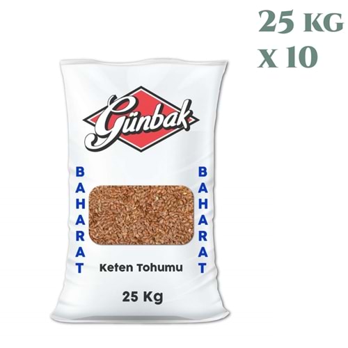 Günbak Keten Tohumu 250 Kg