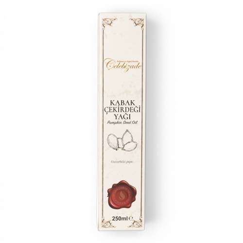 Çelebizade Kabak Çekirdeği Yağı 250 ML
