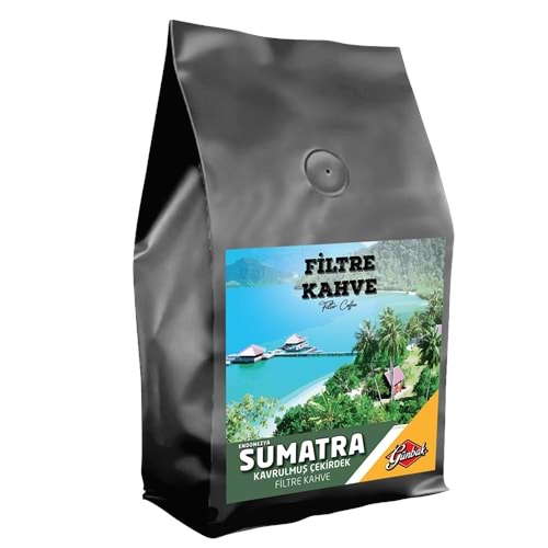 Günbak Endonezya Sumatra Kavrulmuş Çekirdek Filtre Kahve 250 Gr