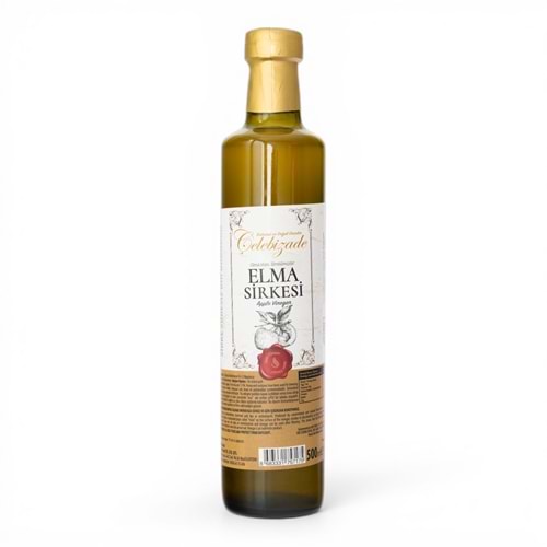 Çelebizade Elma Sirkesi 500 ML X 6 Adet