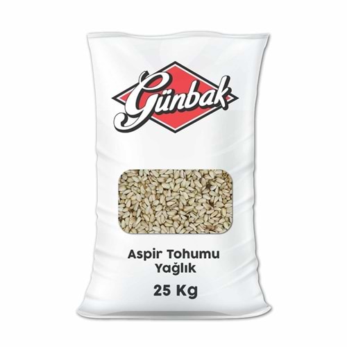 Aspir Tohumu Yağlık Çuval 25 Kg